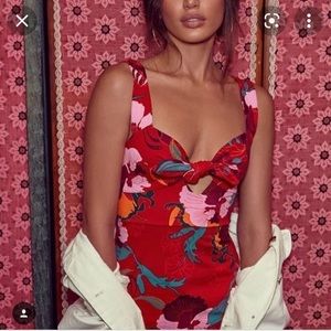 Free People Sweet Cherry Mini Dress